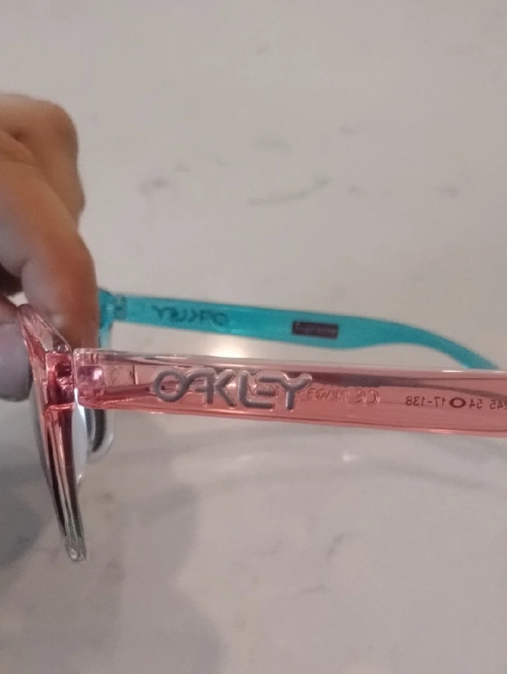 Oakley X Supreme Frogskins Two Tone Sunglasses